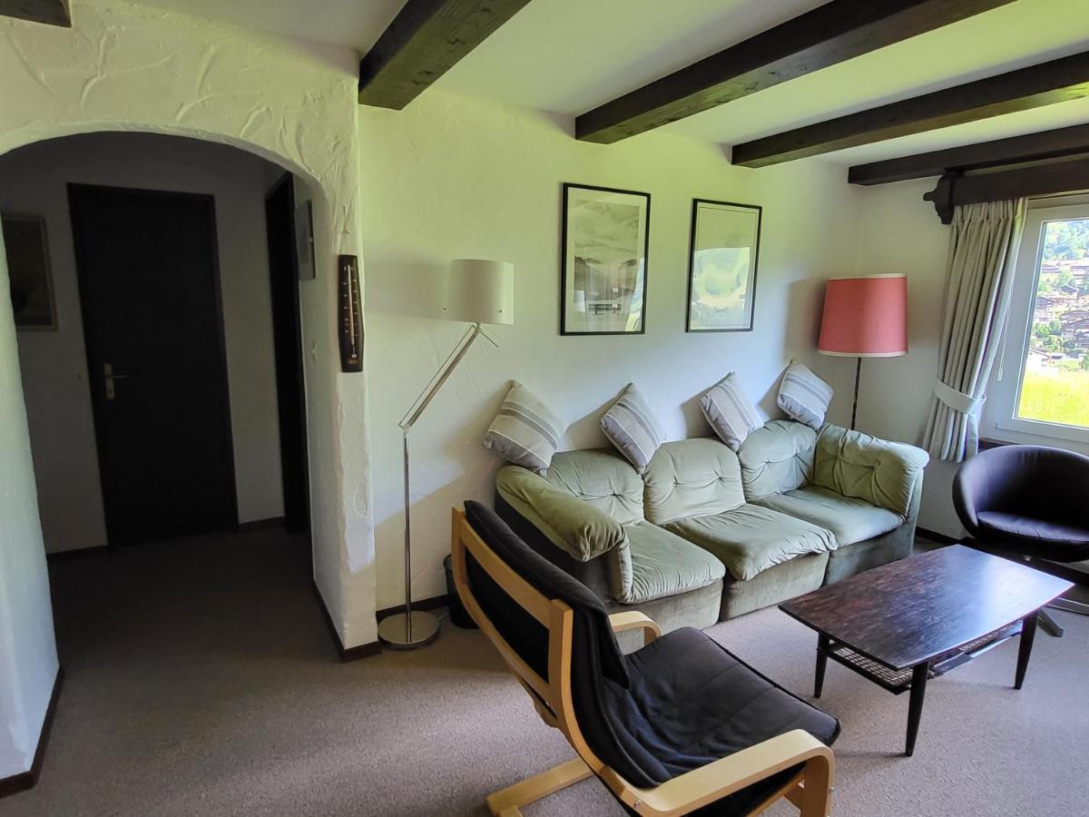 Appartement In Hus Signal Met Prachtig Uitzicht Op De Bergen Klosters Exterior photo